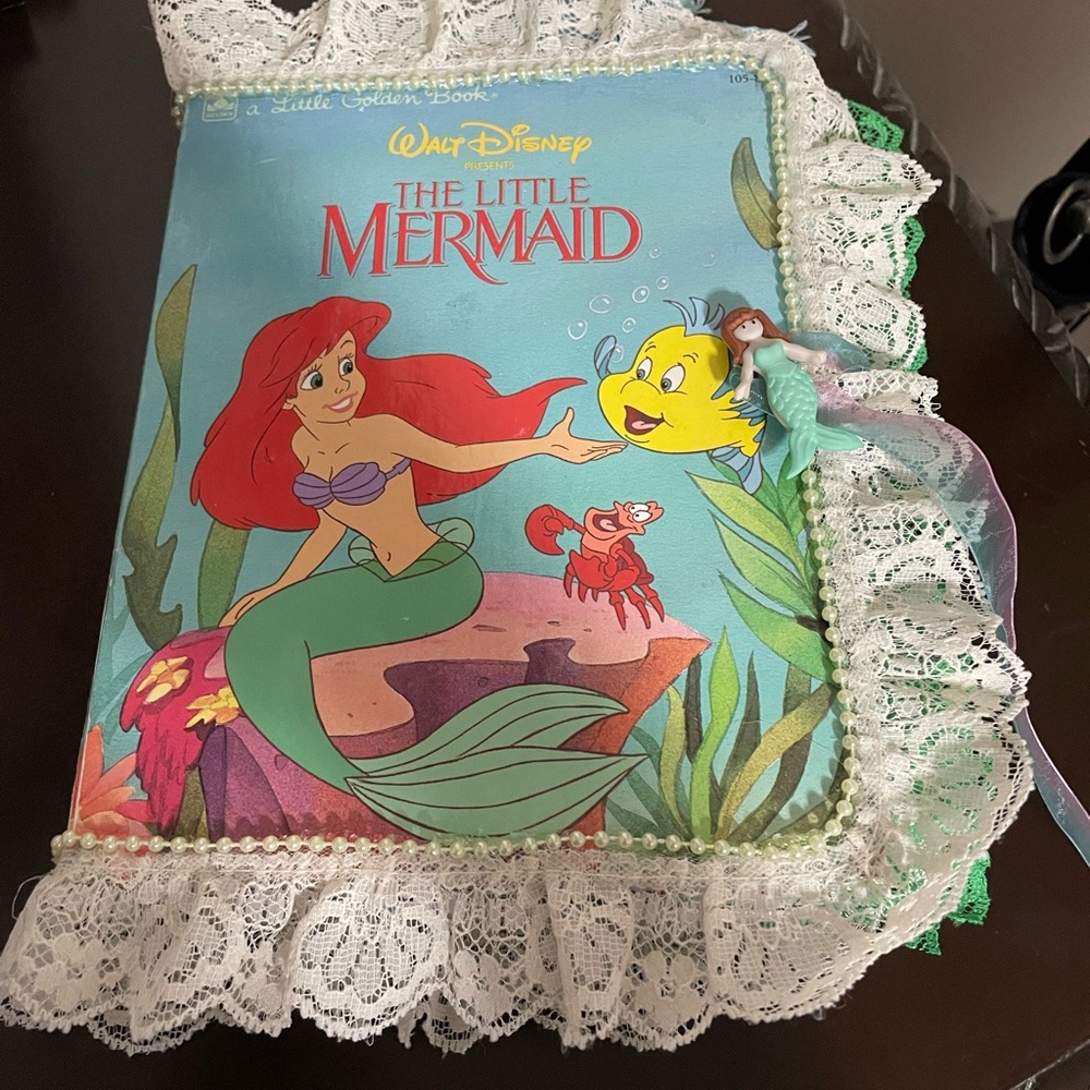 Little Mermaid junk journal